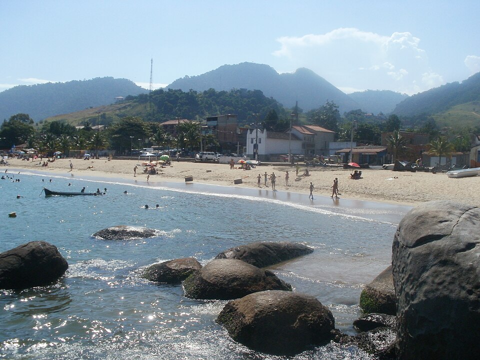 Praia de Conceição de Jacareí, distrito de Mangaratiba